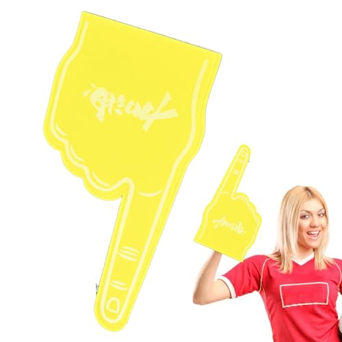 Generisch Enorme dita in schiuma – lancetta manuale per cheerleading, strumento Eva, dito indice per giochi, accessori per feste, regalo perfetto per fan e appassionati