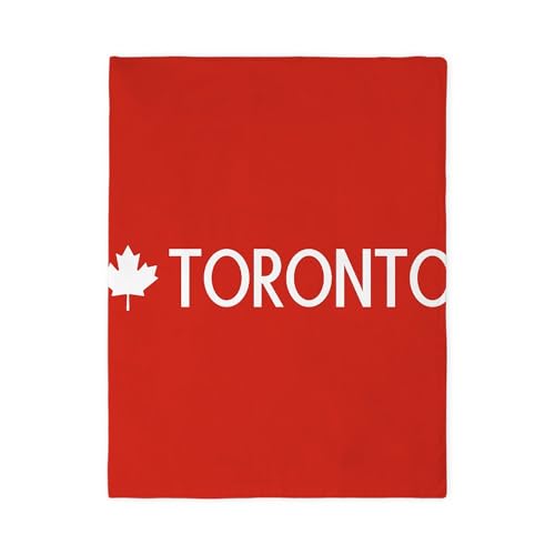 CafePress Toronto (White Maple Leaf) Twin Duvet Cover, Printed Comforter Cover, Unique Bedding,