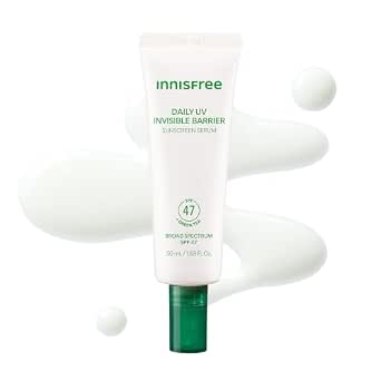 Innisfree Daily UV Invisible Barrier Sunscreen Serum SPF 47 with Green Tea