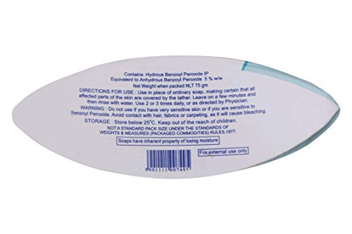 Image of Perobar 5% Cleansing Bar - 75 g (Pack of 3)