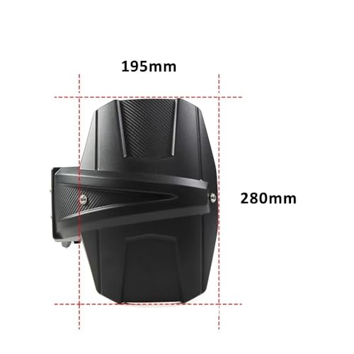 Extension garde-boue arrière moto pour CFMOTO 800MT et IBEX 800