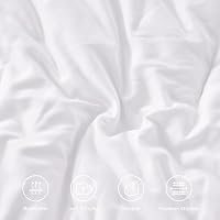 Andency White Ruffle Full Size Comforter Set, 3 Pieces — image 9