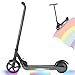 HappyBoard Trottinette Électrique Enfants,7 pouces,Puissante 200W,Vitesse Max 6KM/H,Distance 8KM,Batterie 25.2V2.0AH,Poids 5KG,Freinage à pied,Scooter Electrique Pliable,Meilleur Cadeaux Pas Cher,Noir