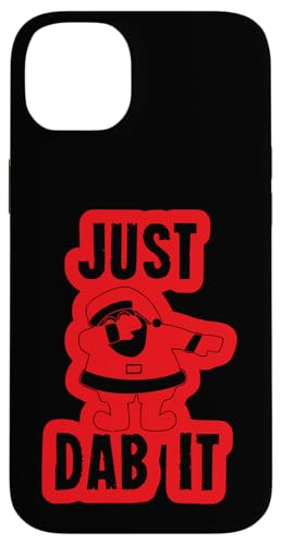 Dabbing Santa Just Dab It �T���^�N���[�X �N���X�}�X Dab �T���^ �X�}�z�P�[�X iPhone 14 Plus �p