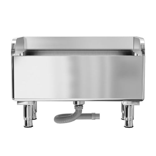 Slop Sinks,Commercial Floor Mop Sink,Large-Capacity Deepening Floor Mount Mop Sink,Stainless Steel Mop Service Basin,Laundry Room Slop Sink,for Home Commercial Kitchen,Restaurant,Garages,Out