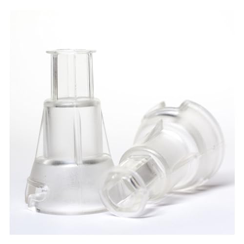 Genteel - Replacement Nozzles, Strong, Durable, Easy to Use Clear Nozzles for Lancing Device (2 Pack)