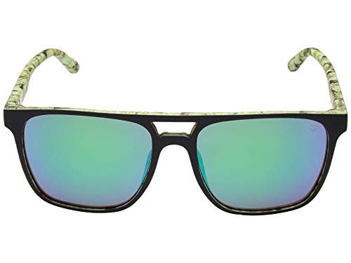 Spy Czar Sunglasses Matte Black Cushwall with Happy Gren Spectra Lens2