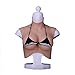 Joyfitness Seno in Silicone con Collo Alto, Tette Finte, Coppa D/E di Settima Generazione, Protesi, Tette Finte per Il Gioco Incrociato di Qualsiasi Personaggio Femminile con Un Grande Busto