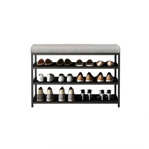 Banc à chaussures multifonctionnel pour un couloir ordonné et un salon chaleureux
