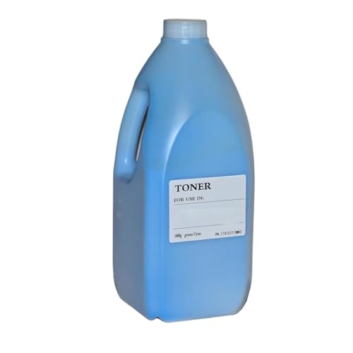 Poudre de toner cyan compatible Color Pro M255dw M282nw M283fdw recharge bouteille 1KG