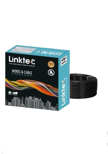 Image of PVC Insulated Wire 90 Meter Copper Wire (BLACK, 1.50 SQ MM)