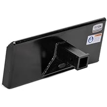 ملحقات Titan Skid Steer Receiver Hitch Mount Plate، 1/4 "Thick Toro Dingo Quick Tach Mount Plate، 2" Receiver Hitch، Weld-On or Bolt Surface