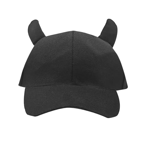 Gorra Unisex de Béisbol con Cuernos de Diablo miniatura 2