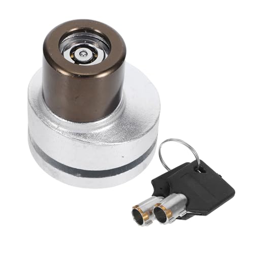 Cabilock Candado de Disco para Scooter y Motocicleta Resistente Anticorrosión Portátil y Fácil de Usar Accesorio Antirrobo para Aparcamiento Urbano Aire con Llaves