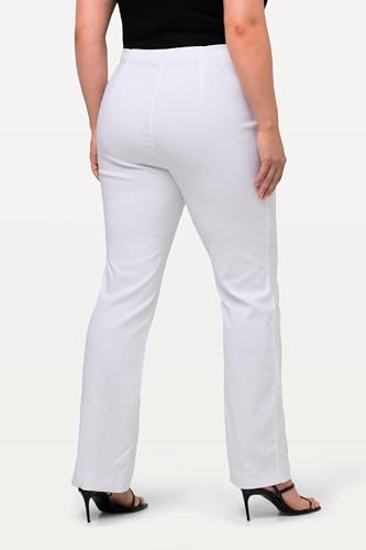 Ulla Popken Bengalinhose Hosen, Biancaneve, 58W / 32L Donna - 4