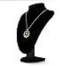 UNIFT Celtic Trinity Triquetra Knot Necklace For Women Men Stainless Steel Irish Hollow Out Round Celtic Knot Double Layer Necklace Lucky Jewelry Christmas Gifts (gold 1)