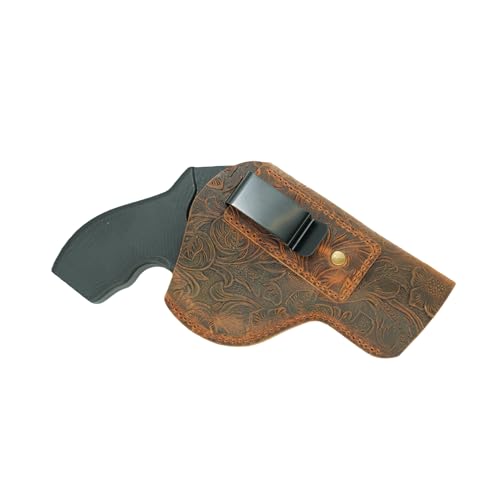 Genuine Leather IWB Gun Holster for Kimber K6S DA/SA Colt