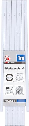 BGS Diy 2054 | Gliedermaßstab | 10 Glieder | 1 m