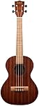 Kala KA-15 Satin Mahogany Tenor Ukulele Bundle with Gig Bag, Tuner, Strap, and Aquila Strings (KA-15T-BNDL)