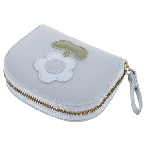 Leather Wallet Women Small Purse for Women Zipper Wallet Card Holder Purse