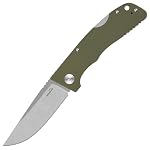 SCHNITZEL – SCHNITZEL KVAR EDC Outdoor Taschenmesser, Grün Stonewashed