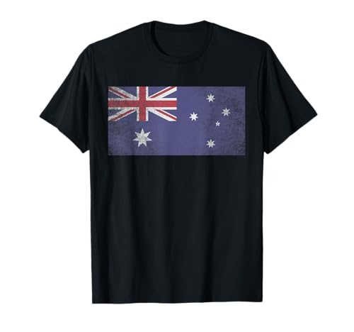 Australian Australia Flag Pride Country Home Nation Family Maglietta