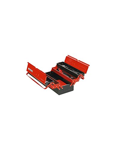 FACOM Caisse à Outils en Métal 5 Cases Grand Volume - 560 X 220 X 215 mm - Bt.13Gpb
