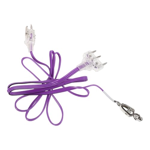 Fil d'escrime violet cordon de corps transparent fleuret et épée