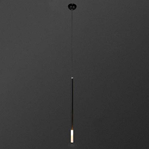 Suspension cylindre G4 Ø2cm luminaire design pour îlot de cuisine