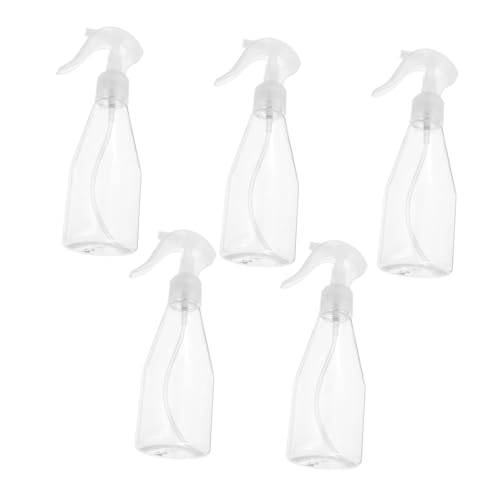BESPORTBLE 5 Piezas pulverizador para productos de limpieza rociar tamaño Boquilla Cuidado regadera de jardín neblina spray bottle botella spray garrafas botellas de spray pulverizador manual