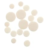 JOINPAYA Eフラットクラリネット用サウンドホールパッド 17個セット クラリネットキーパッド 耐久性 交換用アクセサリー