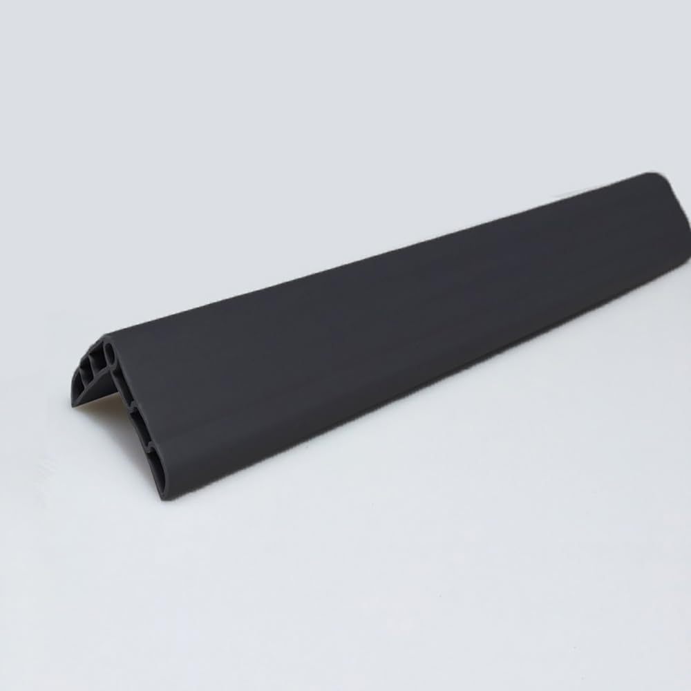 Netram Store Anti-Collision Wall Edge Protection Strip Soft Foam Self-Stick Guard for Home Furniture Table Nursery Safety Use (1.2 M - Black) 3