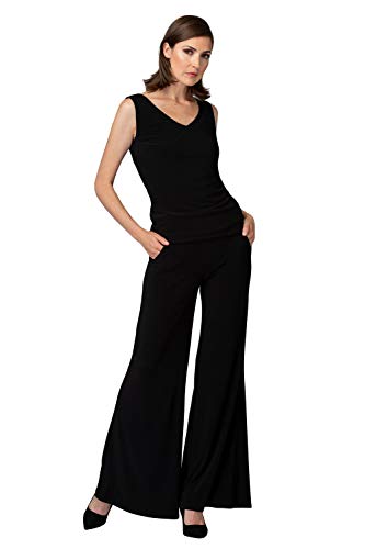 Joseph Ribkoff Black Pant Style 161096 (Size 14)