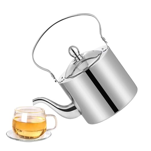 Théière en acier inoxydable bouilloire voyage café eau bureau