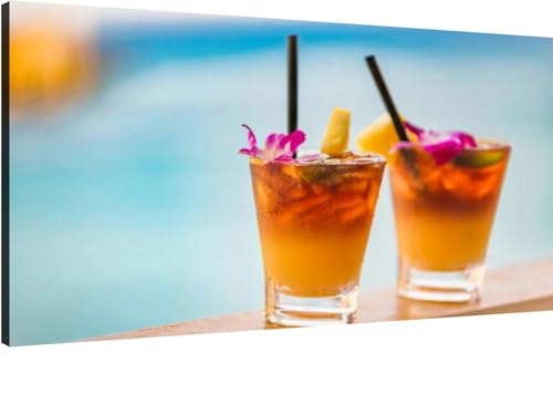 Hawaii Beach Canvas Wall Art for Living Room & Bedroom