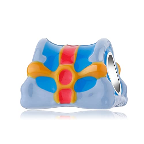Joyería de plata de ley 925 con posicionamiento de silicona para pulsera