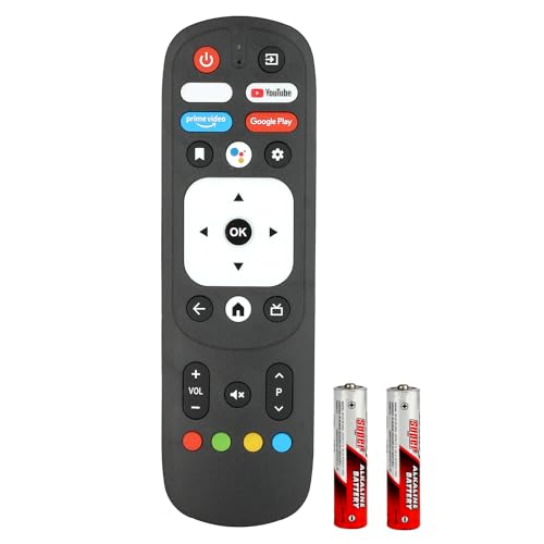 Ctrlbetter Rm-C3287 Voice Remote Control Compatible With Jvc Smart Android Tv Replacement Controller With Batteries cover