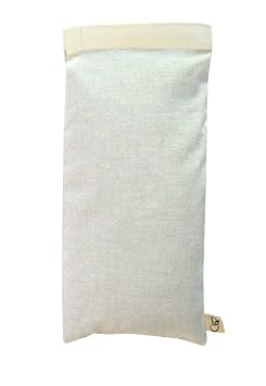 Lavender Eye Pillow Gift Pack (6) Bulk - Lavender Chamomile Flax Weighted - Removable Cover Washable Refillable for Yoga Aromatherapy Massage Sleep - tropical green blue pink