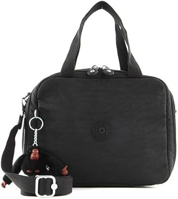 Kipling Miyo Lonchera Grande, Bolsas, Estuches, True Black (Negro)