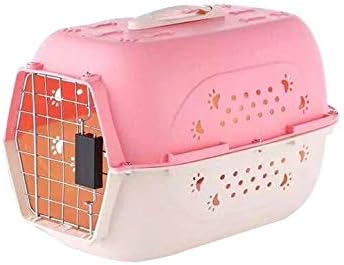 Pets Empire Portable Pet Carrier Travel Kennel Cage Crate Carrier Box for Cat and Puppy Color May Vary