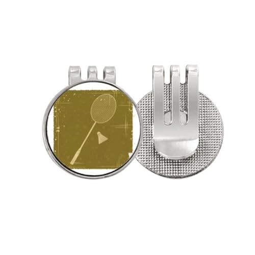 Marqueur de balle de golf de qualité supérieure clip magnétique émail élégant