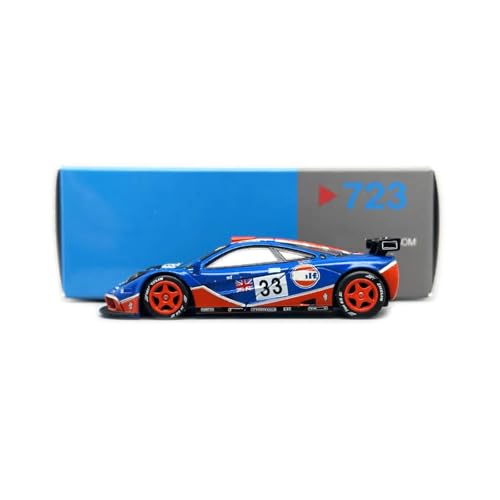 Modelo de coche HTLNUZD 1/64 F1 GTR #33 miniatura 5