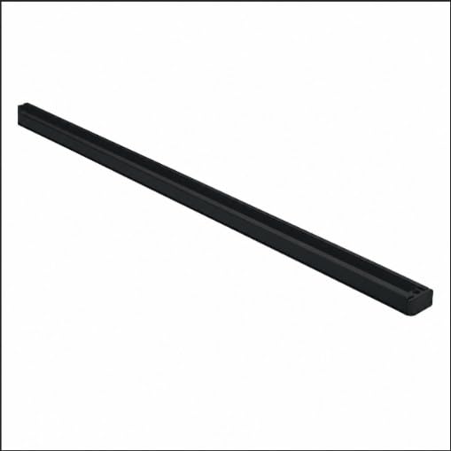 Rectangular Trackway Track Patti Track Line for LED Spot Lights, Heavy Duty PVC Track Rail, Black, Pack of 1 (1 Meter Each)-image-37