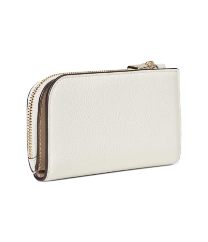 Image of kate spade new york Devin I Love You Script Embossed Leather Small Slim Bifold Wallet