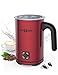 Produktbild PARIS RHÔNE Milchaufschäumer, 4-in-1 Edelstahl Elektrischer Milchdampfgarer, 300 ml Automatischer Heiß- und Kaltschaumbereiter und Milchwärmer für Kaffee, Latte, Cappuccino