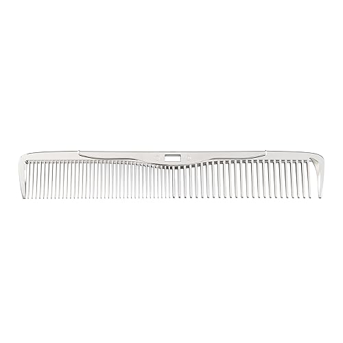 LOVECHROME Cutting Comb Spare Blade Japanese Anti-Static Comb - Silver