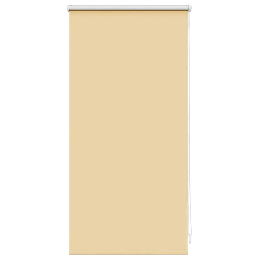 Vidaxl Beige Roller Blind Blackout 44.4X100 Cm Fabric Width 40 Cm