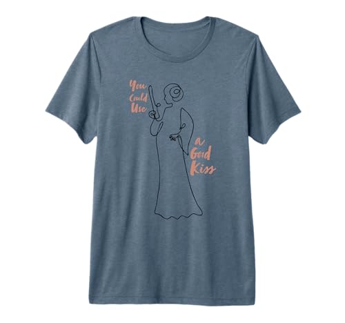 T-shirt Star Wars Princess Leia You Could Use a Good Kiss en coton noir