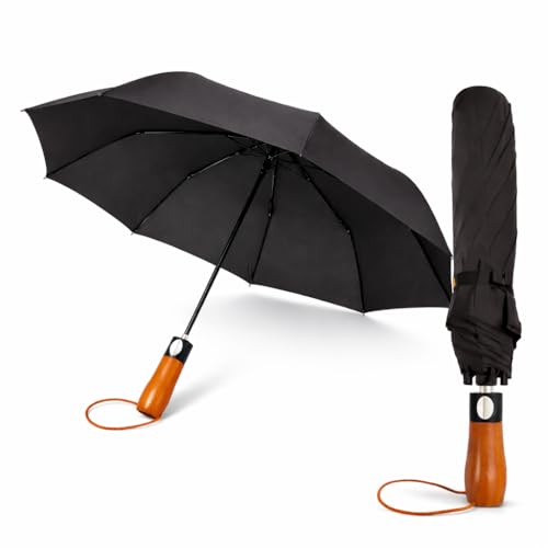 Guarda-chuva Automático Grande Reforçado - Preto