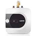 Garvee 2.6 Gallon Mini Tank Water Heater 120V Electric Under Sink Hot Water Heater 1440-1500W Continuous Hot Water for Kitchen Bathroom RV & Small Home